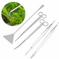 thumbnail image 4 of Aquarium Tools Kit Aquascaping Aquatic Plant Tweezers Scissors Stainless Steel Maintenance Tool, 4 of 8