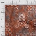 thumbnail image 2 of oneOone Cotton Flex Orange Fabric Abstracts Sewing Craft Projects Fabric Prints By Yard 40 Inch Wide, 2 of 4