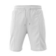 thumbnail image 3 of Birdeem Chemises pour Hommes Ensemble Décontracté Col en V Patchwork Manches Courtes et Shorts, 3 of 12