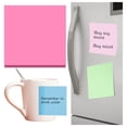 thumbnail image 2 of 1 Pads 100 Sheets Favorite Sticky Notes, Assorted Colors, Clean Removal, Recyclable Post Stickies Sticking Vintage Colors Cute Sticky Notes, Desk Notepad, Stationery Supplies, Fluorescent Rose Red, 2 of 6