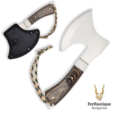 FRD: Backcountry Essential Hatchet - Compact & Portable Camping Axe with Sheath