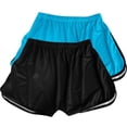 thumbnail image 3 of FNFYFH Clearance Ladies Gym Loose Fit Solid Summer Athletic Shorts Comfortable Exercise Shorts，Green, 3 of 3