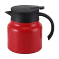 thumbnail image 1 of Dvkptbk teapot teapot Portable Stainless Steel Kettle,Double Layer Tea Pot with Filter Screen, 1 of 5