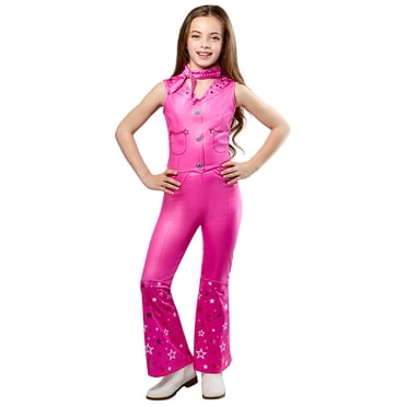 Costume Barbie Cowgirl Rose du Film Barbie pour Enfants par Rubies, pour Filles