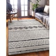 thumbnail image 4 of Tapis Mirage Novi crème et gris de 5 pi x 7 pi, 4 of 7