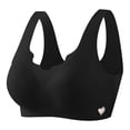 thumbnail image 3 of Women's Thin Seamless Vest Soft Support Bra - Wireless, Breathable, for Large Chest, with Size Chart, 3 of 3