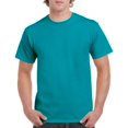 thumbnail image 1 of Gildan Mens Heavy Cotton T-Shirt, S, Tropical Blue, 1 of 2