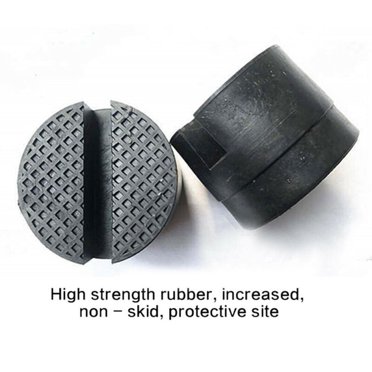High Quality Universal Car Lift Jack Stand Rubber Pads Black Rubber Welded Floor Jack Pad Frame Rail Adapter