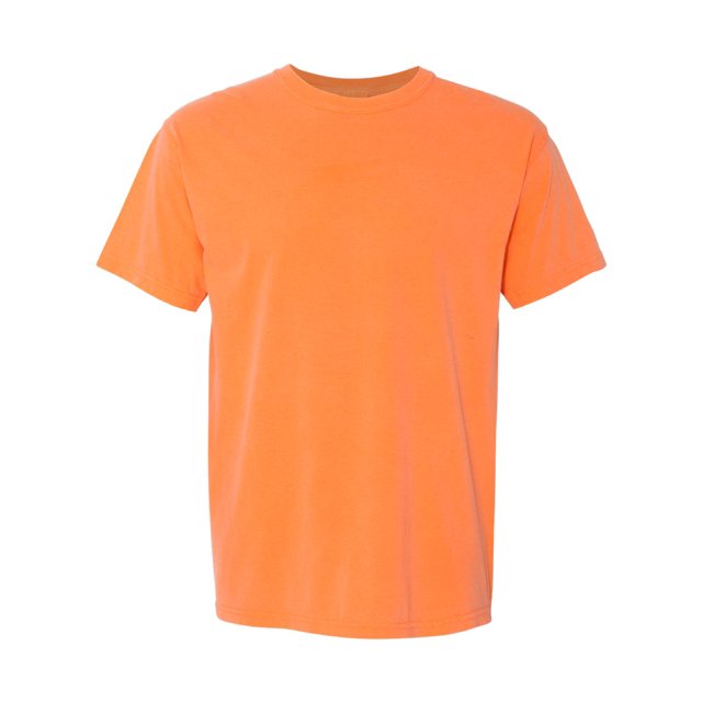 Comfort Colors T-Shirt Épais Teint en Pièce, 2TG, Melon