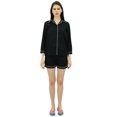 thumbnail image 3 of Bimba Ensemble de Pyjama pour Femme Combinaison de Nuit Vêtement de Nuit Chemise Boutonnée en Coton et Pantalon Tenue de Nuit, 3 of 11
