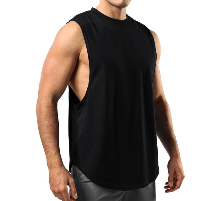 Cameland Débardeur Sans Manches à Encolure Ronde pour Homme, Estival, Décontracté, Mode, Sport, Uni