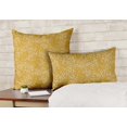 thumbnail image 2 of Vargottam Luxury, Printed Mustard Yellow CushionCovers,Decorative PillowCovers,SquareThrow Pillowcase -24x24Inches, 2 of 6