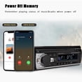 thumbnail image 4 of Herwey Car Bluetooth FM Radio, Bluetooth 4.0 Car Audio MP3 Player,Lossless Music MP3 Radio Player Car Bluetooth 4.0 AUX Input FM Radio with Power Off Memory, 4 of 8