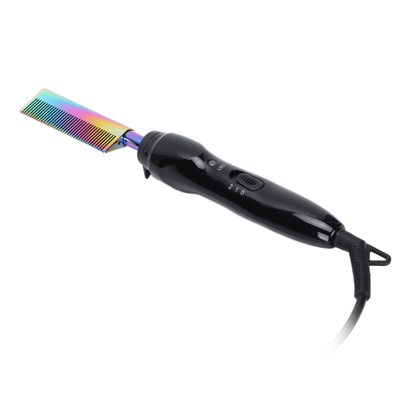 Electric Hot Comb Hair Straightening Straightener Pressing Comb for Long Short Black Hair 100-240V