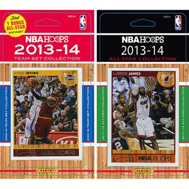 CandICollectables 2013CAVSTS NBA Cleveland Cavaliers Licensed 2013-14 Hoops Team Set Plus 2013-24 Hoops All-Star Set
