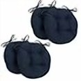 thumbnail image 3 of Coussins de Chaise Ronds Capitonnés en Sergé Uni de 16 Po (Ensemble de 4), 3 of 4