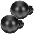 thumbnail image 1 of CNKOO 2 Pcs Embouts de Tringle à Rideaux Embouts Décoratifs de Tringle à Rideaux Embouts de Tringle à Rideaux en Fer, 1 of 6