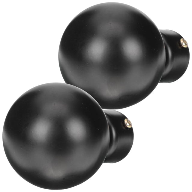 CNKOO 2 Pcs Embouts de Tringle à Rideaux Embouts Décoratifs de Tringle à Rideaux Embouts de Tringle à Rideaux en Fer