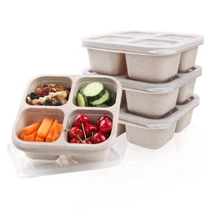 1PC Snack Containers Reusable Bento Lunch Containers for Hot Food Glass Freezer Containers for Food Seasoning Containers Food Storage Containers for Fridge Lunch Meat Storage Containers for Fridge