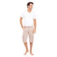 thumbnail image 2 of Shorts Cargo pour Hommes à Coupe Classique, devant Plat, en Sergé 100 % Coton, 2 of 6