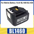 thumbnail image 2 of For Makita Battery 5Ah 14.4V Rechargeable Lithium-ion Cell 14.4V Power Tools BL1460 BL1430 Power Tools Batteries, 2 of 7