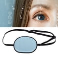 thumbnail image 1 of Amblyopia Eye Patch Silk Cotton Elastic Strap Full Cover Light Blocking Strabismus Eye Pad for Adults, 1 of 7