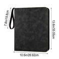 thumbnail image 3 of Collectible Card Album with 50 Pages, 9 Pockets per Page, 900 Card Slots, Clear Protective Sleeves, Portable Storage for Trading and Sports Cards, 3 of 6