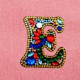 thumbnail image 3 of Christmas Letters Keychain 26 Letters Rhinestone Pendant, 3 of 8