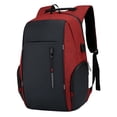 thumbnail image 2 of Rbaofujie Men Backpack 15.6 In USB Charging Laptop Computer Bag Casual Business, 2 of 2