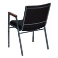 thumbnail image 4 of Bowery Hill Chaise Empilable Rembourrée Noire, 4 of 9