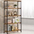 thumbnail image 4 of Coaster Furniture Barritt Collection 5 Shelf Bookcase Shelf, Antique Nutmeg, 4 of 5