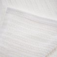 thumbnail image 4 of White Small 100% Cotton Thermal Waffle Blanket, 4 of 4