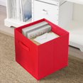 thumbnail image 4 of YOYTOO 2 Pack Collapsible Cube Fabric Storage Bins, 11 Inch Collapsible Storage Bins, 4 of 6