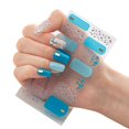 thumbnail image 1 of Semi Gel Nail Strips Patch Sliders Waterproof Gradient Color Full Cover T3J2, 1 of 9