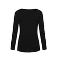 thumbnail image 3 of Hauts de Maternité à Manches Longues Femmes à Manches Longues T-Shirt d'Allaitement à Double Couche pour l'Allaitement Hauts pour Femmes à Manches Longues Femmes Hauts à Manches Longues Hauts de Maternité d'Allaitement, 3 of 9