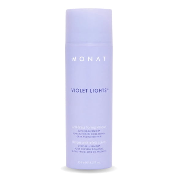 MONAT Violet Lights Anti-Brass Toning Masque â Natural Radiance â Illuminate Your Hair Naturally â Tone Unwanted Brassiness