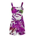 thumbnail image 5 of Pisexur Femmes Casual Grande Taille Combinaison Summer Floral Sans Manches Moulante Sangle Spaghetti Réglable Extensible Shorts une Pièce Combinaisons avec Poches S-3XL, 5 of 5