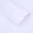 thumbnail image 4 of Dress Shirts for Men with Pocket Long Sleeve Big & Tall Tshirts Shirt Button-Down Collared Wrinkle-Free Solid Color Business Work Tops, 4 of 7