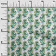 thumbnail image 2 of oneOone Rayon Dark Green Fabric Paisleys Sewing Craft Projects Fabric Prints By Yard 56 Inch Wide, 2 of 5