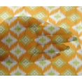 thumbnail image 4 of oneOone Viscose Chiffon Fabric Geometric Ikat Print Fabric BTY 42 Inch Wide, 4 of 4