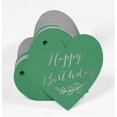thumbnail image 3 of Inkdotpot Silver Foil Paper Hang Tag Happy Birthday Favor Tag 100 Pieces, 3 of 6