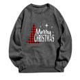 thumbnail image 4 of Pisexur Sweat-Shirt de Noël Décontracté à Manches Longues Col Rond pour Femmes, Chandail Ample et Confortable, Imprimé Mode Festival Automne, 4 of 4