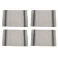 thumbnail image 1 of 4pcs Rectangular PVC Placemats For Dinning Table Mat Hot Pad Home Kitchen Accessories For Dishes Placemat Table Place Mat, 1 of 9