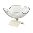 thumbnail image 1 of Yhmxh Fruit Plates High Value Lights Pitches Fruit Plates Household Living Room Coffee Table Candy Plates Upscale Snack Plates Placement Plates Kitchen Essentials Home and Kitchen Kitchen Tools, 1 of 1