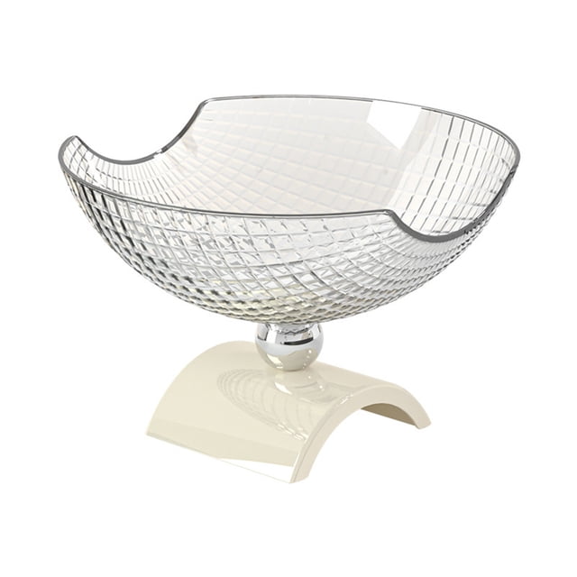Yhmxh Fruit Plates High Value Lights Pitches Fruit Plates Household Living Room Coffee Table Candy Plates Upscale Snack Plates Placement Plates Kitchen Essentials Home and Kitchen Kitchen Tools