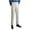 White, variant on Dagugfen Mens Dress Pants High Waist Ruched Belt Fitting Fashion Vintage Business Casual Formal Pants Suit