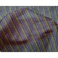 thumbnail image 4 of oneOone Silk Tabby Fabric Geometric Sign|Triangle & Stripe Block Print Sewing Fabric BTY 42 Inch Wide, 4 of 4