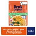 thumbnail image 1 of BEN'S ORIGINAL BISTRO EXPRESS Broccoli & Cheddar Rice Side Dish, 240g Pouch, 1 of 7