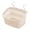 Beige, variante sur XYAIYT Panier de Rangement pour Piscine hors Terre Grande Capacité pour Accessoires et Jouets Construction en Polypropylène Durable avec Structure Stable Facile à Utiliser et à Nettoyer 0,32 Lb