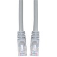 thumbnail image 1 of Cat6a Gris Ethernet Patch Cable Snagless Moulé Boot 500 MHz 5 Pieds, 1 of 1